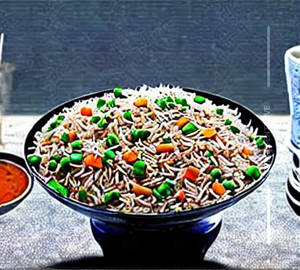 Schezwan Manchurian Fried Rice