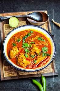 Chicken curry                                                            