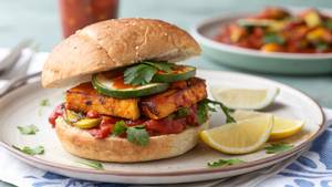 Tandoori Paneer Burger