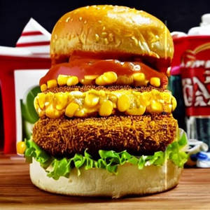 Cheese Corn Burger