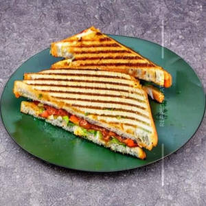 Veg Cutlet Grilled Sandwich