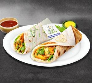 Double egg double chicken roll