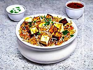 Paneer biryani