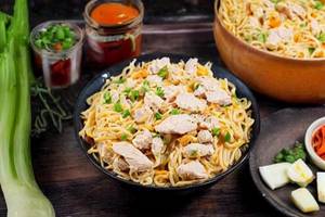 Chicken Cheesy Noodles