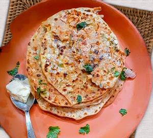 Onion paratha 2 piece