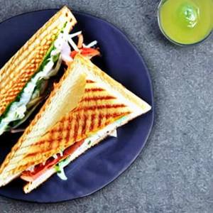 Smoky Paneer Sandwich