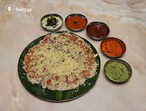 Cheese Onion Uttapam