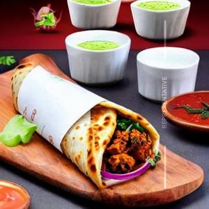 Special Aanda Chicken Keema Cheese Roll