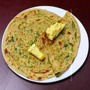 Cheese Garlic Masala Paratha