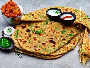 Cheese Chilli Paratha