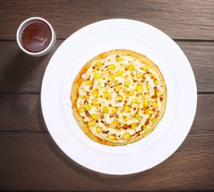 Onion And Corn Pizza