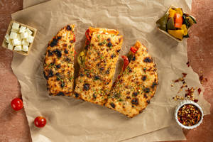 Vegetable Stuffed Garlic Bread