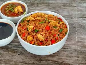 Chicken Schezwan Fried Rice