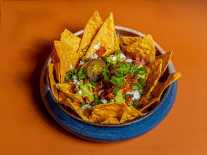 Veg Messy Nachos