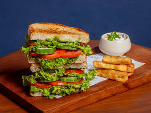 Tlc (tomato, Lettuce, Cucumber) Sandwich