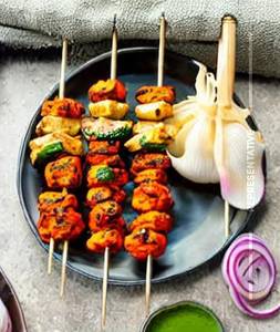 Mushroom tikka dry