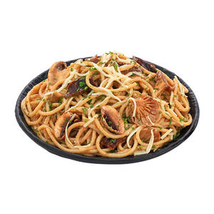 Spaghetti in Mushroom Sauce
