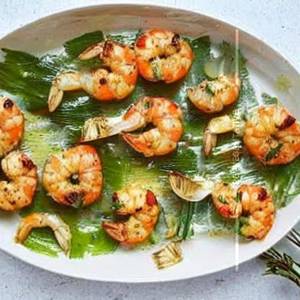 Butter Garlic Prawns