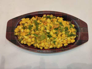 Butter Masala Corn Chaat
