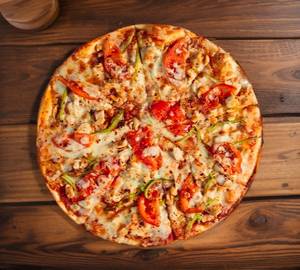 Chicken chilli pizza [7 inches] [4 slice]