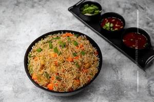 Fish Schezwan Fried Rice