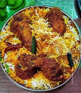 Chicken Tangdi Biryani