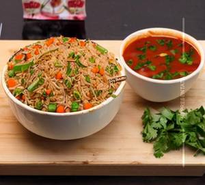Triple Schezwan Fried Rice