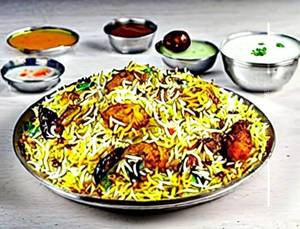 Hyderabadi Dum Biryani Veg