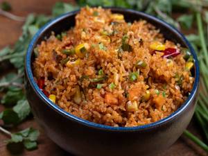 1980 Style Chilli Garlic Fried Rice Veg