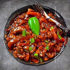 Mushroom Chilli