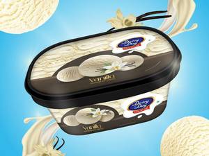 Vanilla Premium Ice Cream Tub 500ml