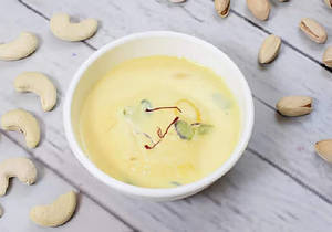 Kesar Rasmalai (1 Pc)