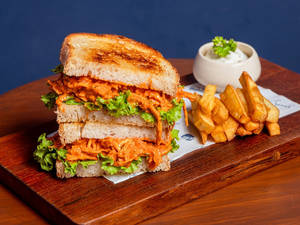 Spiced Smoked Chicken Sandwich