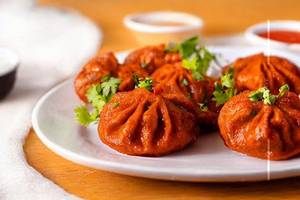 Veg Tandoori Momo (6Pcs)
