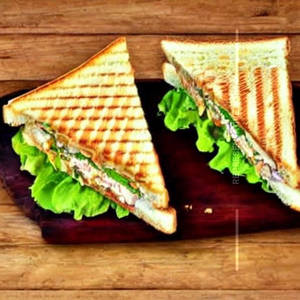 Veg Cheese Club Sandwich