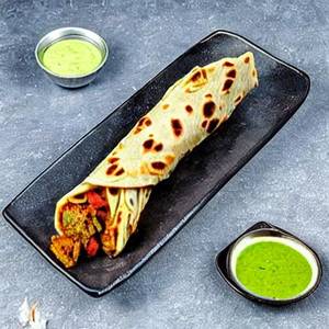Spicy Chicken Seekh Kathi Roll