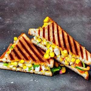 Veg Cheese Corn Grilled Sandwich 2 Layers