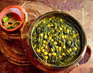 Corn Palak Masala