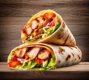 Aloo Tikki Wrap