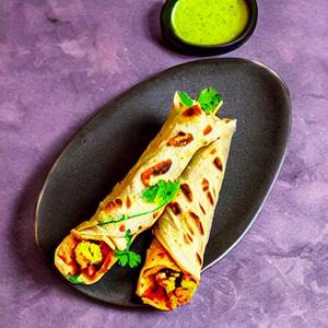 Malai Chaap Tikka Roll