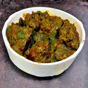 Green Cheese Bhaji