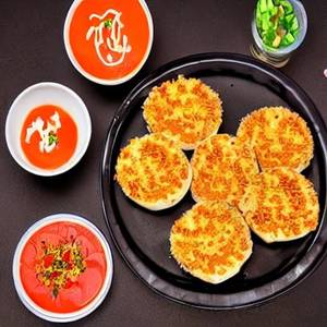 Cheese Paneer sizwan Burger
