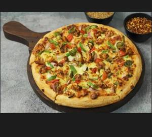 Pepper Chicken Pizza