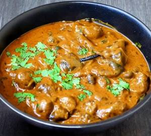 Mushroom butter masala