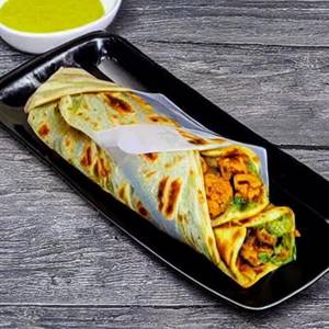 Double Egg Mughlai Roll 