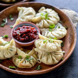 Paneer Momos Steamed