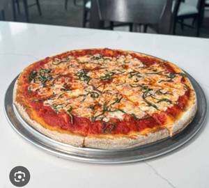Cheesy Queen Margherita Pizza