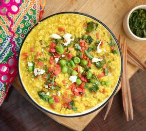 Vegetable Dalia Khichdi