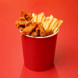 Crispy Chicken & Fries Bucket