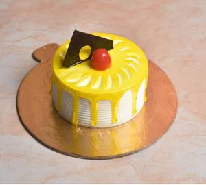 Eggless pineapple bento cake(250gm)